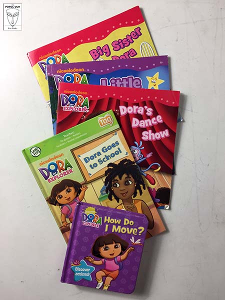Collection Of Dora The Explorer Booklets